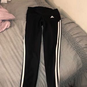 NWOT 3 stripe Adidas leggings